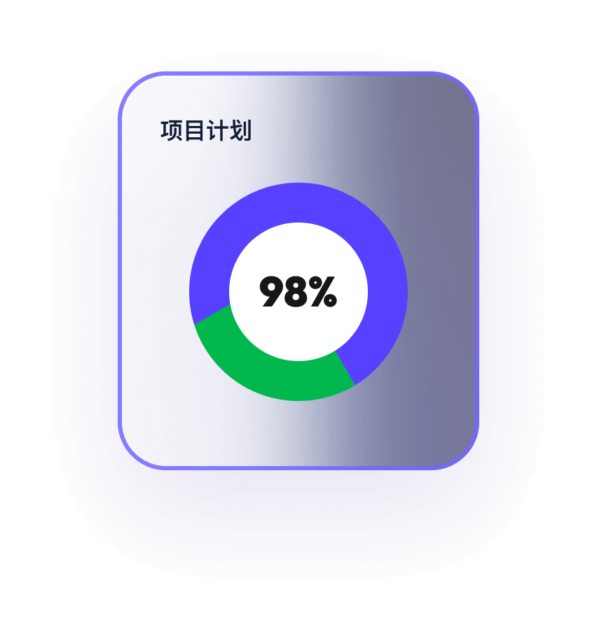 项目计划 98%